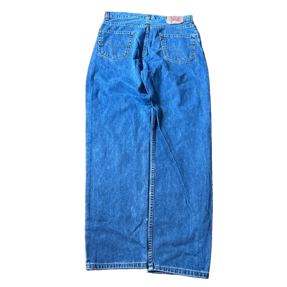 Levis 550 Relaxed Fit Jeans 36x34 Medium Wash Blue Vintage Relaxed Fit Baggy